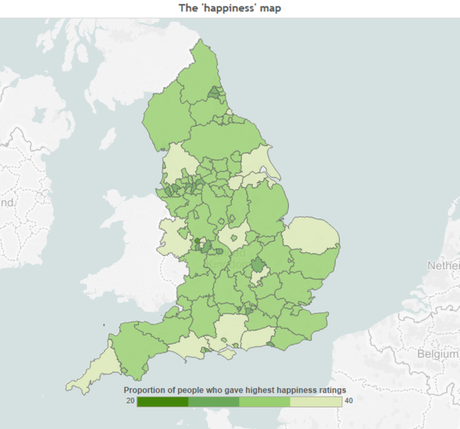 The happiest place in The UK