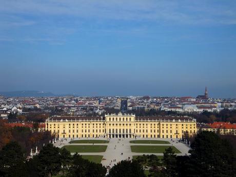 Vienne - Dans le parc de Schönbrunn Vienne Wien château schönbrunn schloss parc