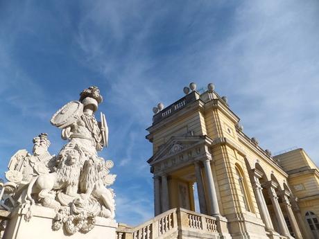 Vienne - Dans le parc de Schönbrunn Vienne Wien château schönbrunn schloss parc gloriette