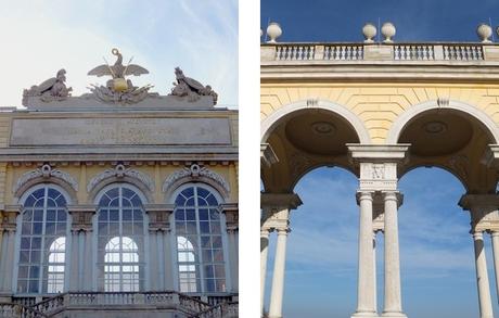 Vienne - Dans le parc de Schönbrunn Vienne Wien château schönbrunn schloss parc gloriette
