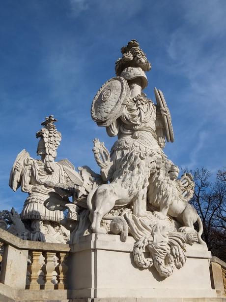 Vienne - Dans le parc de Schönbrunn Vienne Wien château schönbrunn schloss parc gloriette