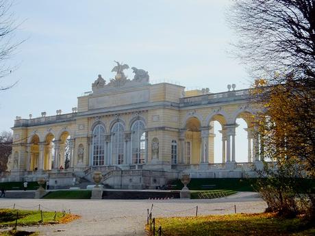 Vienne - Dans le parc de Schönbrunn Vienne Wien château schönbrunn schloss parc gloriette