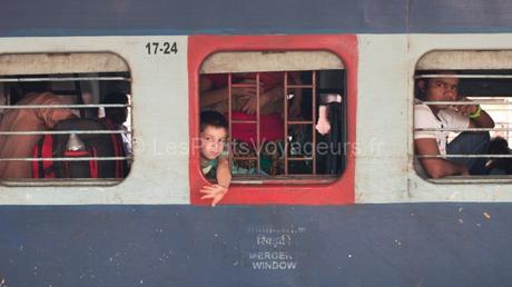Le train en Inde et en famille!