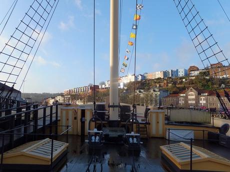 bristol harbour port ss great britain brunel bateau