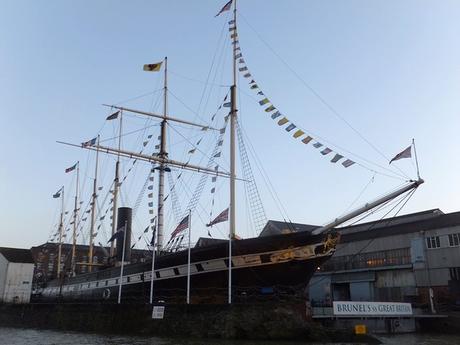 bristol harbour port ss great britain brunel bateau