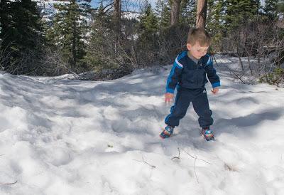 Le lac Tahoe l'hiver