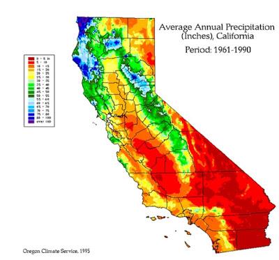 Le climat de Californie (pour les nuls)