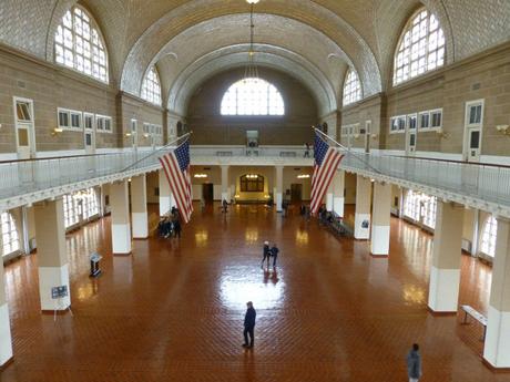 Hall d'accueil de Ellis Island