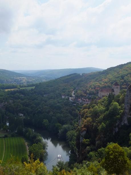 saint cirq lapopie vue lot