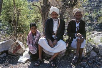 Taiz, Yémen. 1999