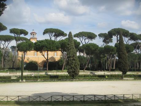 Place de Sienne Villa Borghese Rome