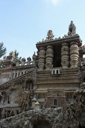 drôme hauterives palais idéal facteur cheval détail façade est monument égyptien