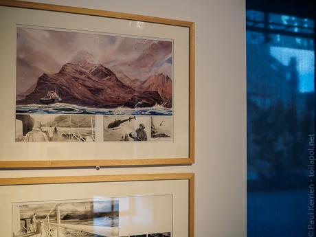 [sub]Antarctique : expo consacrée au dessinateur Emmanuel Lepage (8 photos)