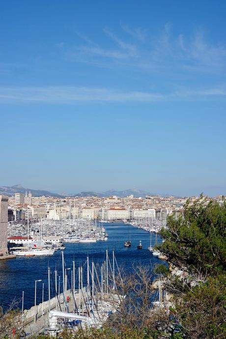 marseille jardins pharo vue vieux port