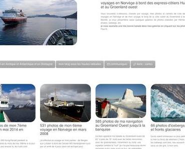 Hurtigruten : nouvelle version pour tablette et mobile de 3 carnets de voyage