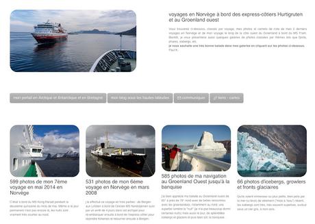 Hurtigruten : nouvelle version pour tablette et mobile de 3 carnets de voyage