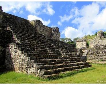 Les pyramides d'Ek Balam et le cenote Zaci