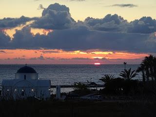 Quand le soleil sublime Chypre