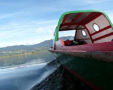 Pasto et la lagune de la Cocha