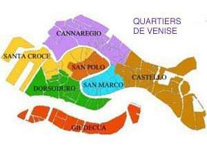 Venise au fil de ses quartiers