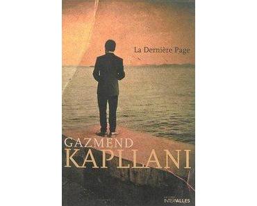 Lecture : La dernière page de Gazmend Kapllani