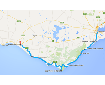 Welcome Great Ocean Road – jour 1 : retour à la vie nomade