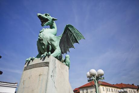 Ljubljana : « Mamannn! Il y a des dragons partout! »