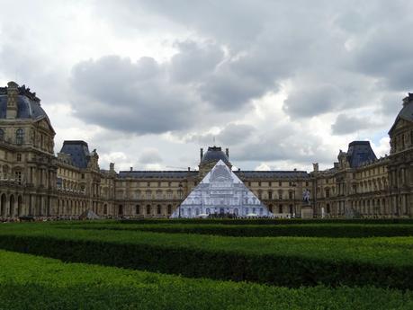 One day in Paris ~ Pyramide du Louvre by JR