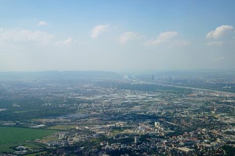 vienne vue avion