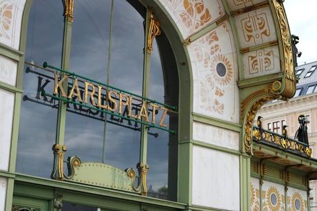 vienne pavillon otto wagner karlsplatz