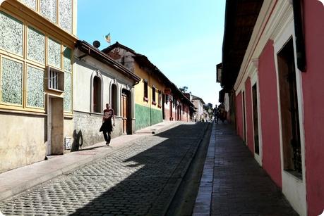 rue du quartier de la Candelaria de Bogotá