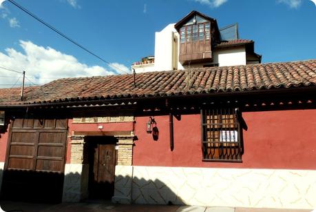 maison du centre historique dans le quartier de la Candelaria de Bogotá
