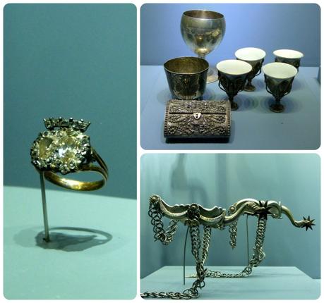 objets exposés au Museo nacional de Colombia de Bogotá