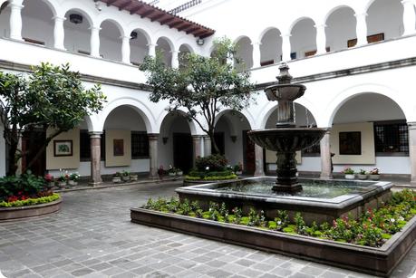 patio du Palacio Presidencial de Quito