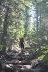 Trois générations de randonneurs à Charlevoix : le Mont-du-Lac-des-Cygnes