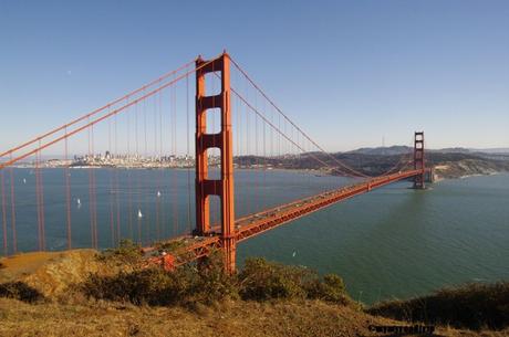 Sausalito de l’autre côté du Golden Gate Bridge