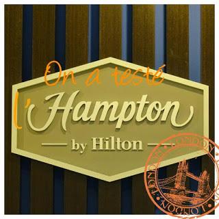 Mon avis sur l'Hampton by Hilton de London Waterloo, un week end à Londres en mode so cute !
