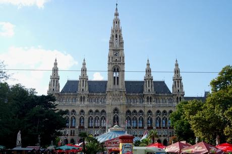 Vienne - Profiter de la ville gratuitement #2 vienne vienna ring rathaus hôtel ville
