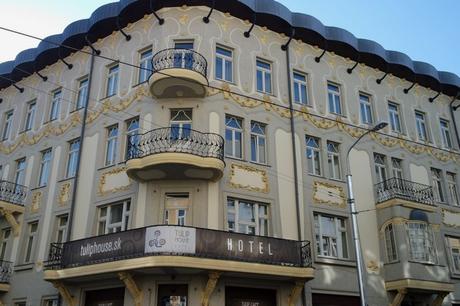 bratislava art nouveau tulip hotel house