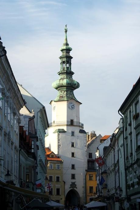 bratislava vieille ville centre porte michel