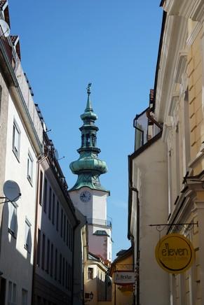bratislava vieille ville centre porte michel