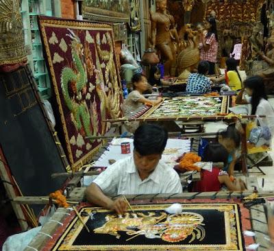 Les artisans de Mandalay - Birmanie