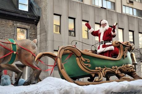 Le défilé du Père Noël à Montréal
