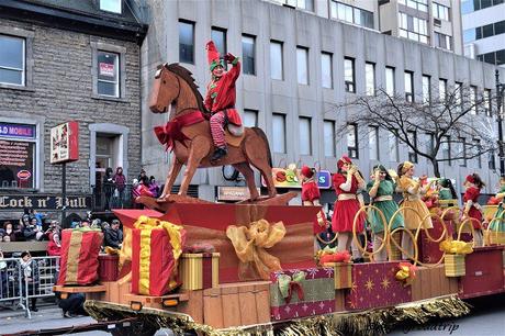 Le défilé du Père Noël à Montréal