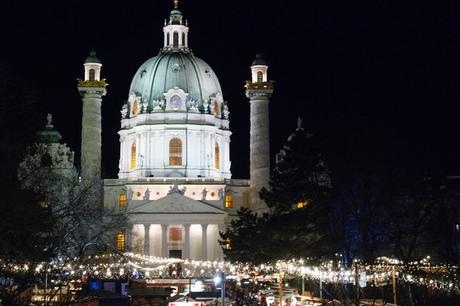 Errances viennoises #2 - Les marchés de Noël vienne vienna marché Noël weihnachtsmarkt karlsplatz karlskirche
