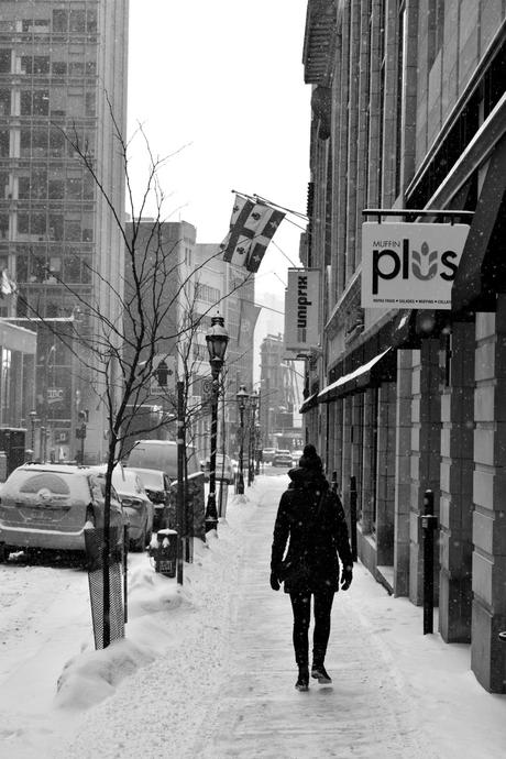 Montréal : La métropole en hiver version monochrome