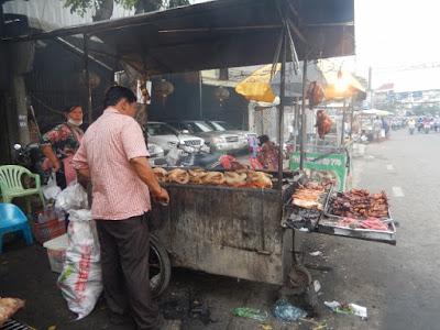 Cambodge, Phom Penh, la visite du quartier