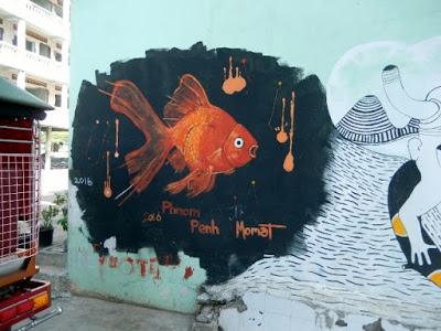 Phnom Penh insolite : le street art