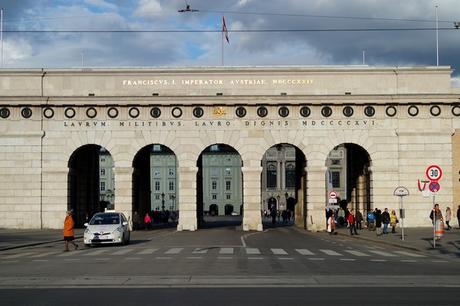 vienne ring Äußeres Burgtor hofburg