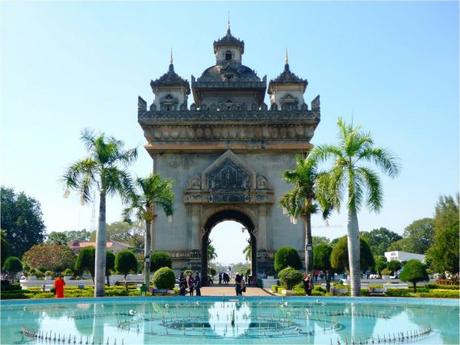 Vientiane - Arc de triomphe laotien